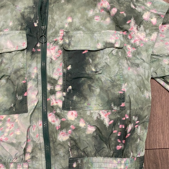 Sweaty Betty Anytime Floral Zip Up Jacket Size 6 - Picture 6 of 13